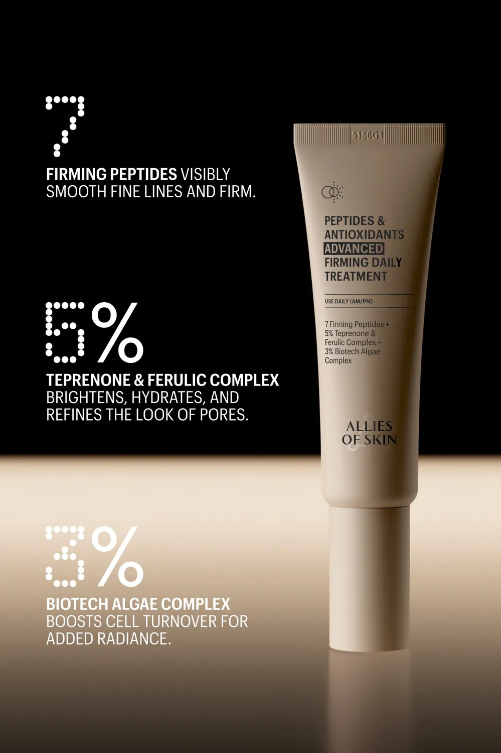 Allies of Skin Peptides & Antioxidants Advanced Firming Daily Treatment dagcreme 50 ml