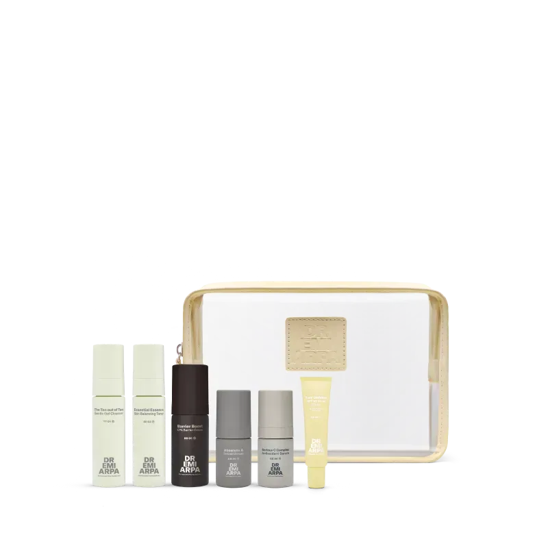 Dr. Emi Arpa Frequent Flyer Summer Set rejsesæt SPF 50