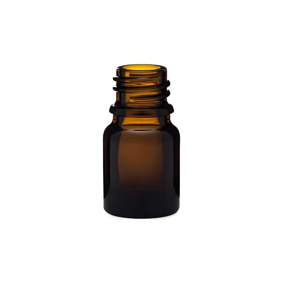 Hedenhus.dk brun glasflaske 2,5 ml DIN18 lysbeskyttende