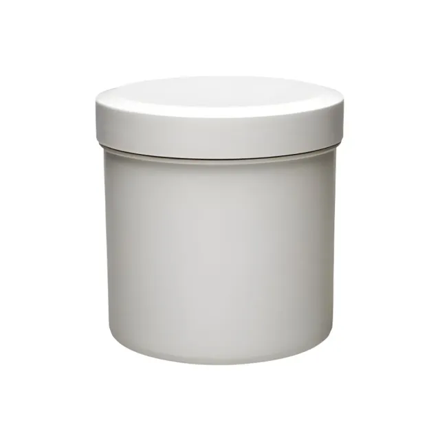 Hedenhus 125 ml hvid plastdåse cremedåse PP
