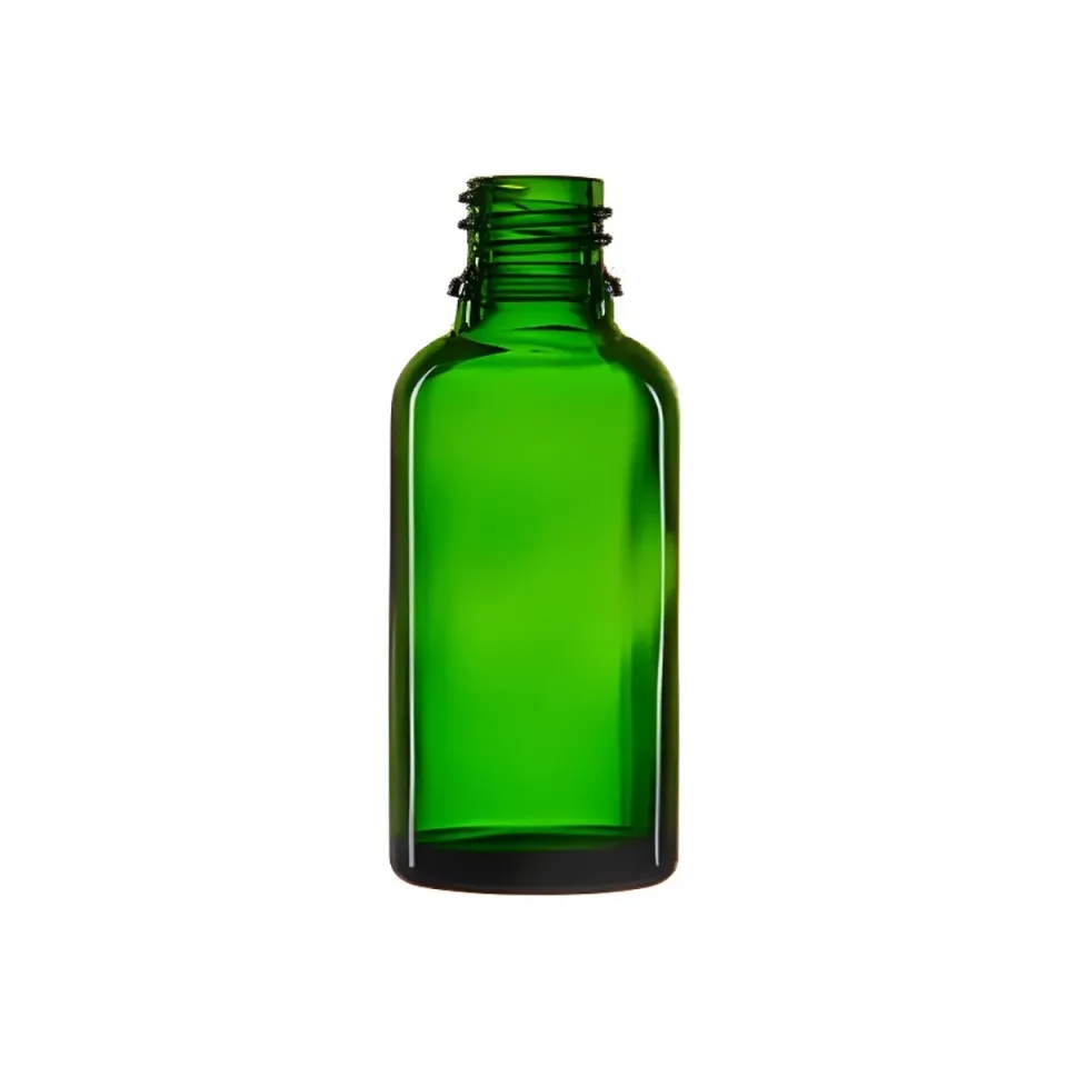 Hedenhus.dk 30 ml glasflaske grøn DIN18