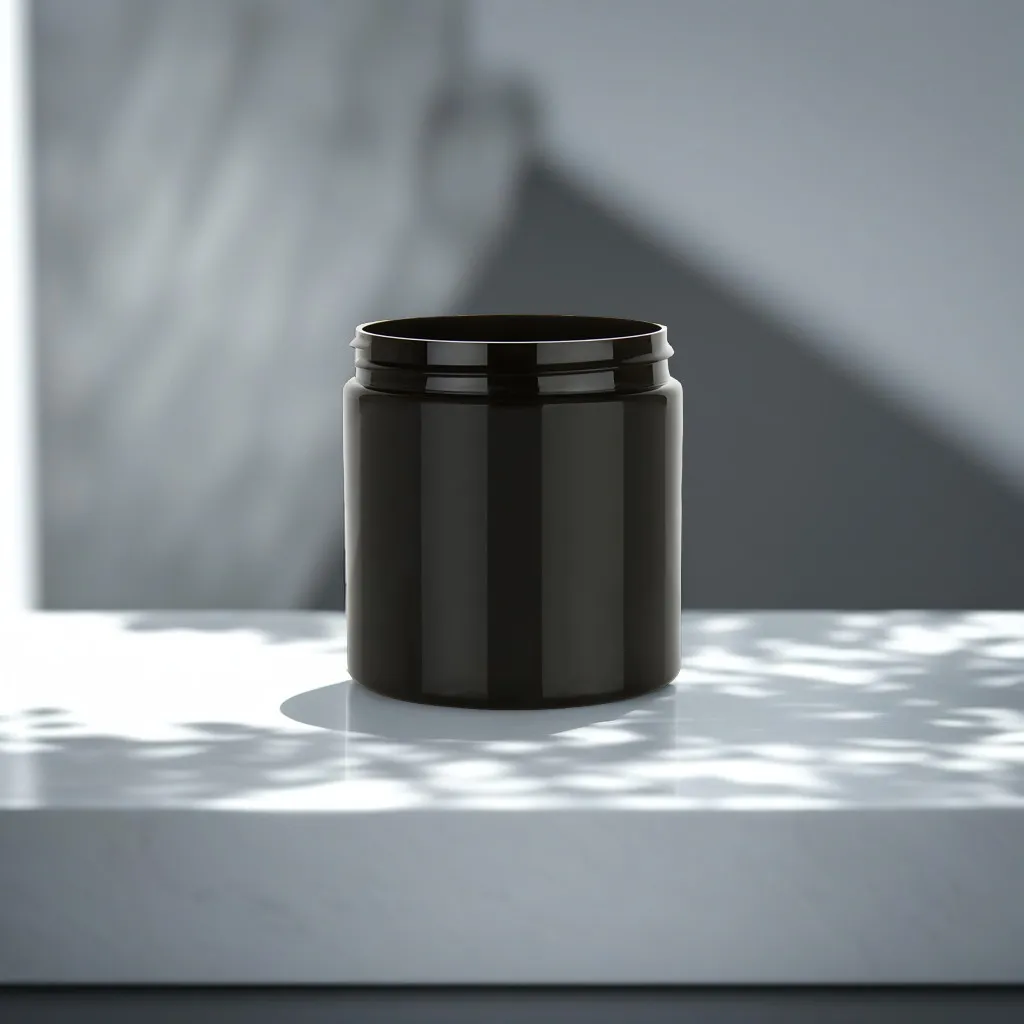 Hedenhus.dk PET bøtte sort 250 ml 70 mm