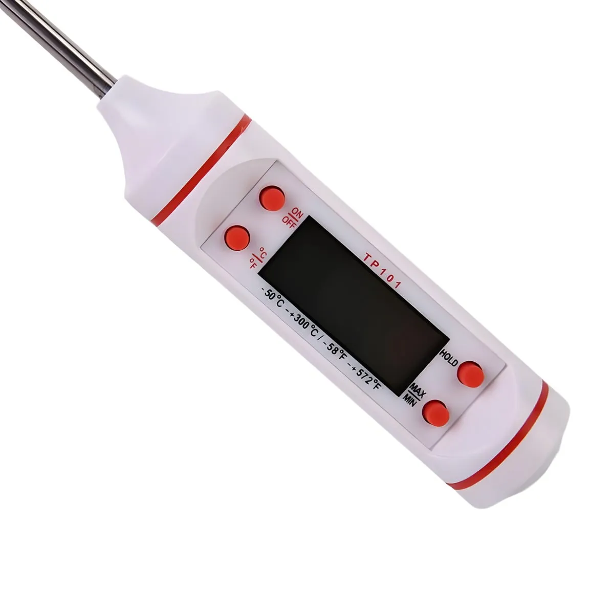 Hedenhus digitalt madtermometer hvid -50 til 300 grader