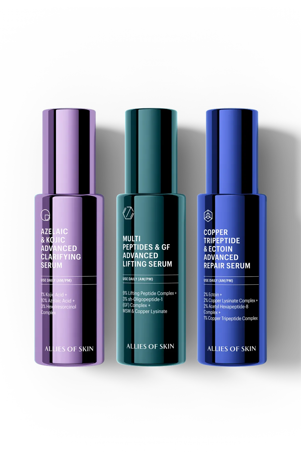 Allies of Skin Advanced Correction Trio serum value size