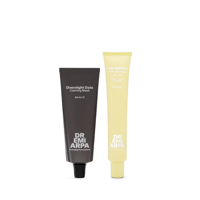 Dr. Emi Arpa Overnight Oats Daily Defence SPF 50 sæt sol