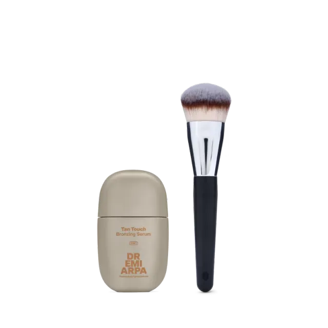Dr. Emi Arpa Bronzing BFFs serum + børste sunkissed