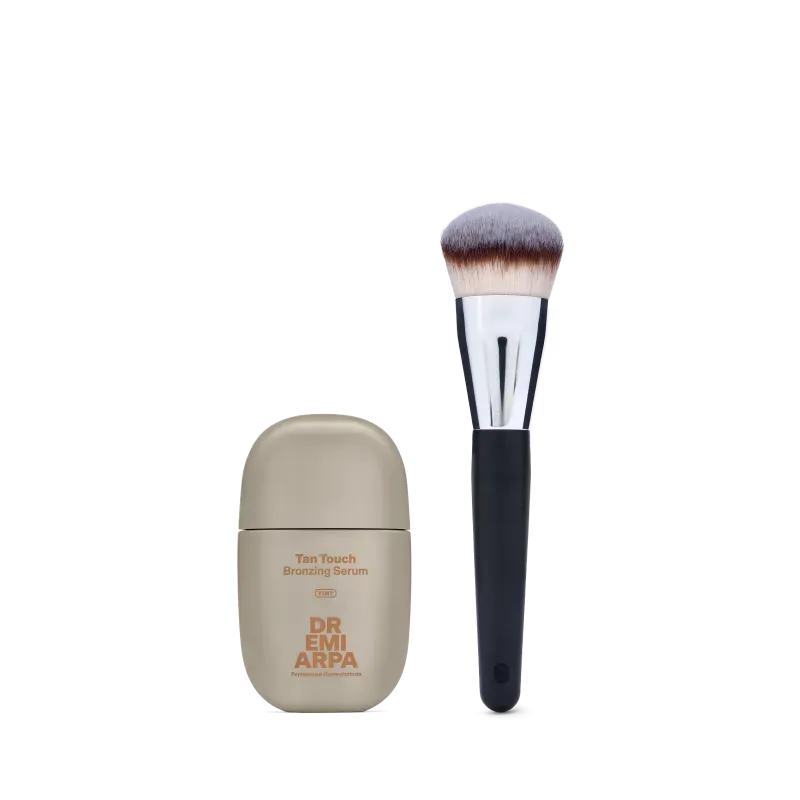 Dr. Emi Arpa Bronzing BFFs serum + børste sunkissed