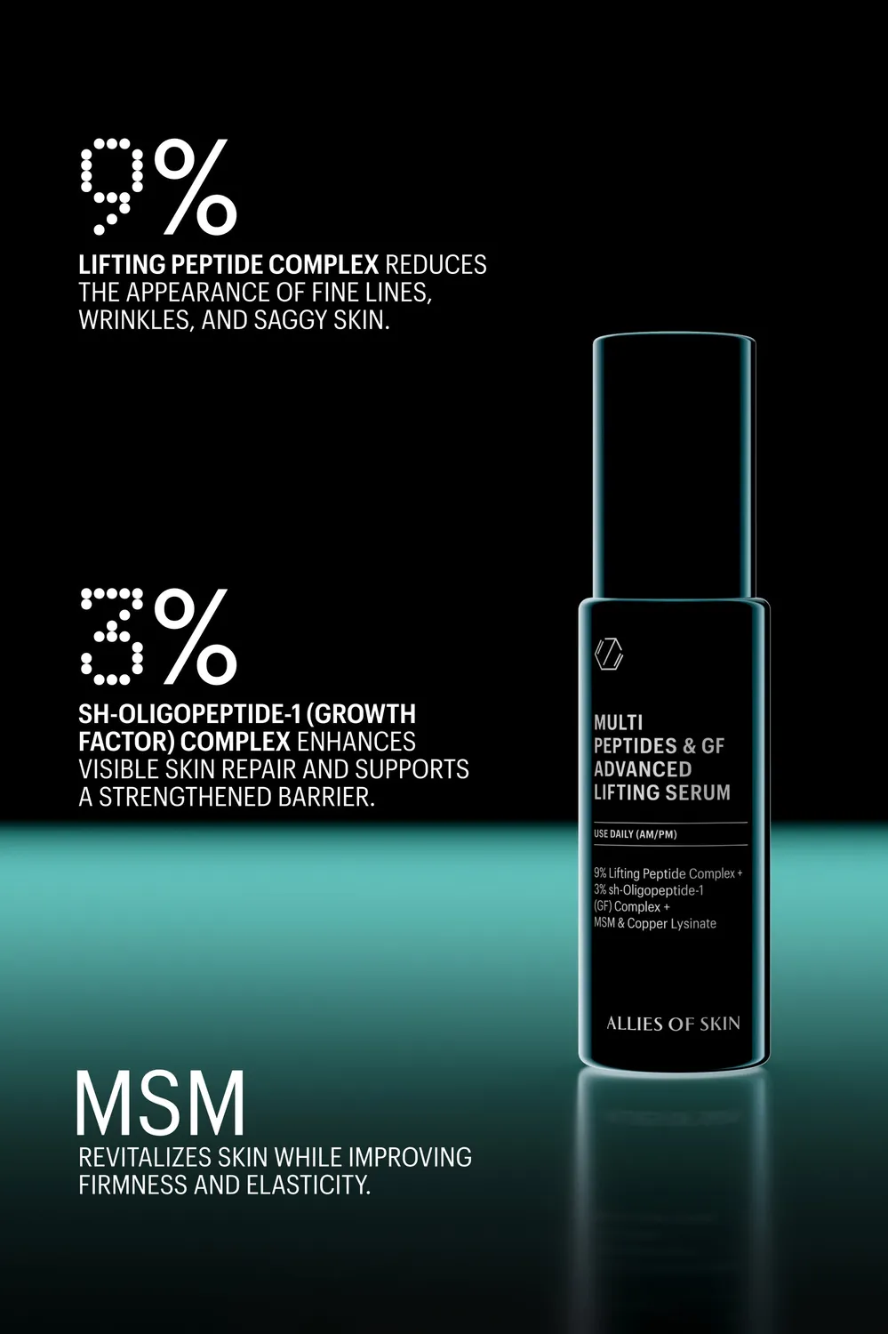 Allies of Skin Resilient & Firm Set hudplejesæt peptider fasthed