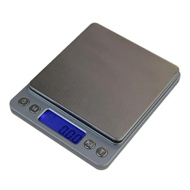 Hedenhus Digital vægt sølv 500 g 2 decimaler