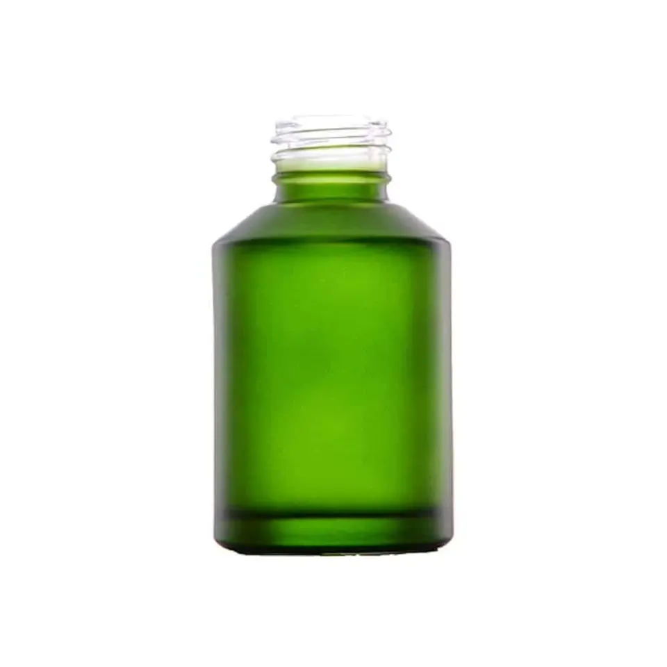 Hedenhus.dk 60 ml grøn glasflaske 24/410