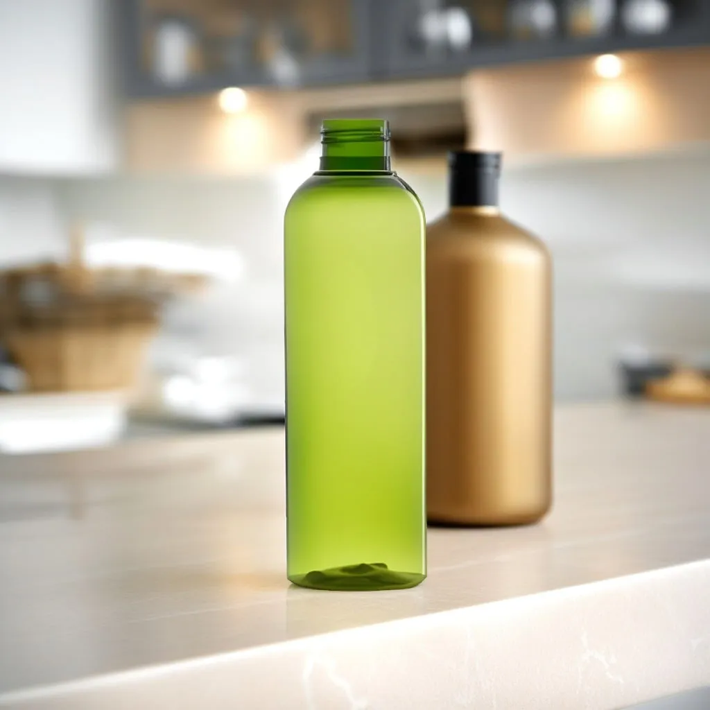 Hedenhus.dk 200 ml grøn plastflaske PET 24/410