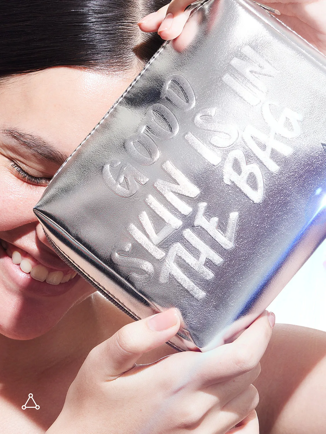 Allies of Skin Good Skin Is In The Bag toilettaske sølv