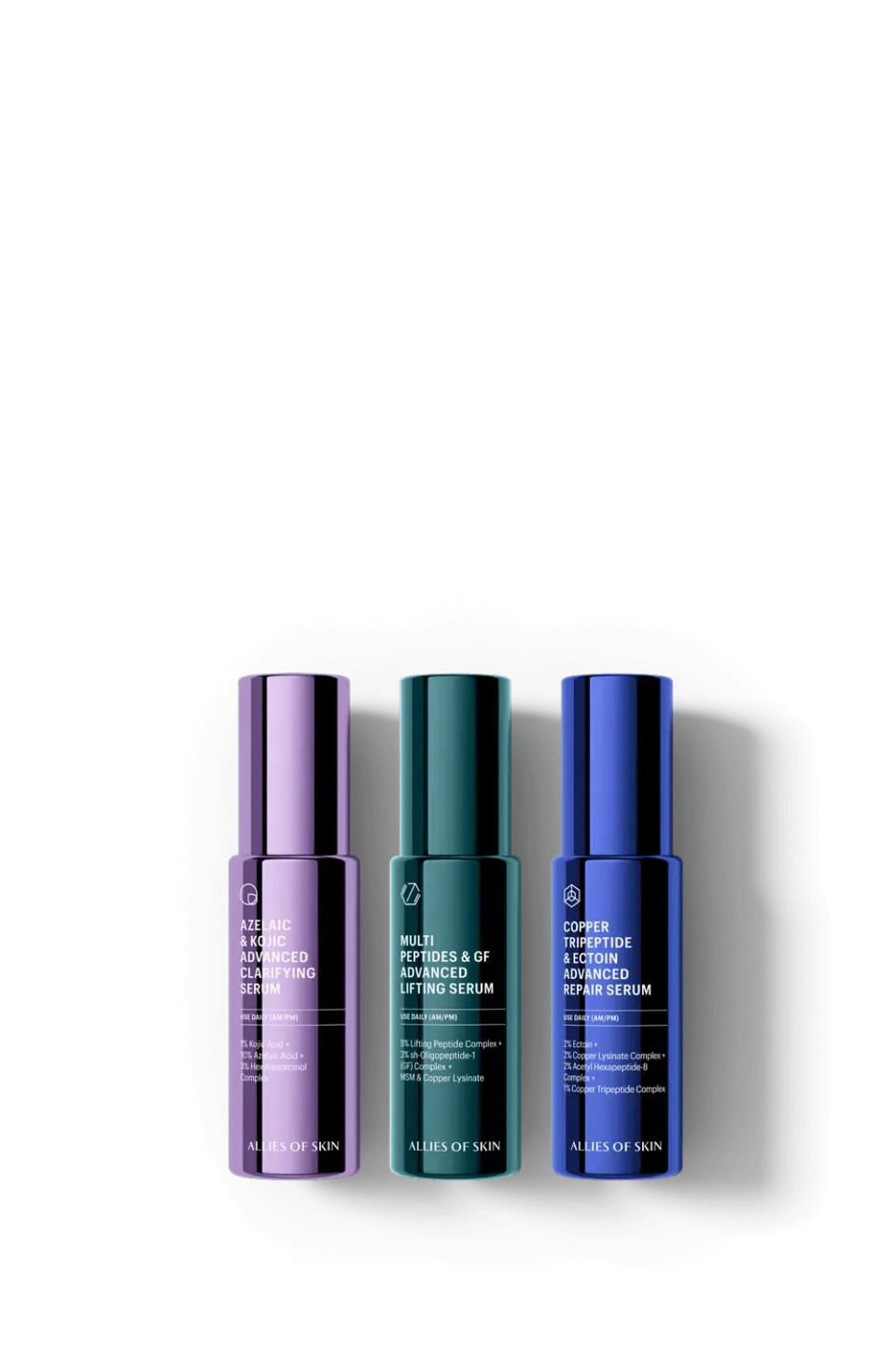 Allies of Skin Advanced Correction Trio serum value size