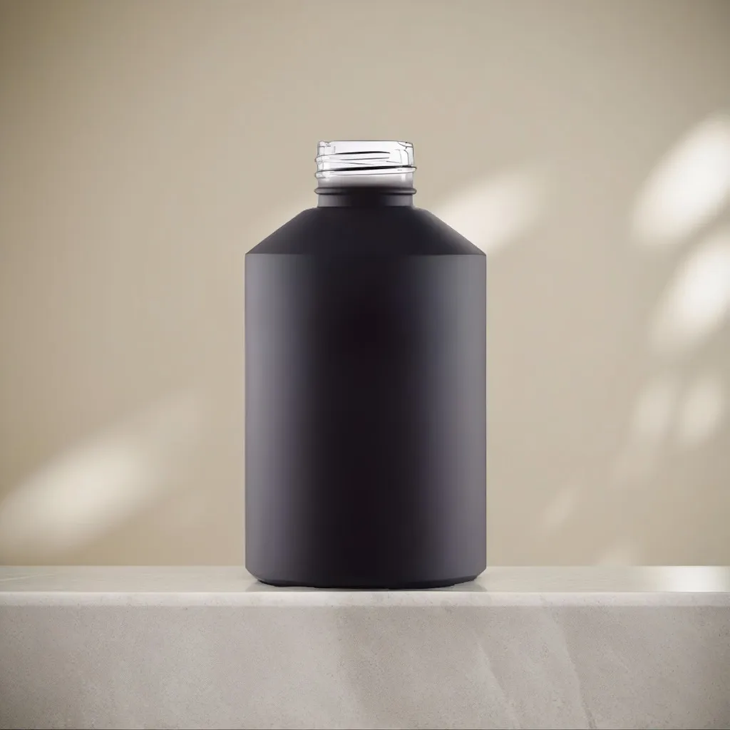 Hedenhus glasflaske 200 ml sort 28/410