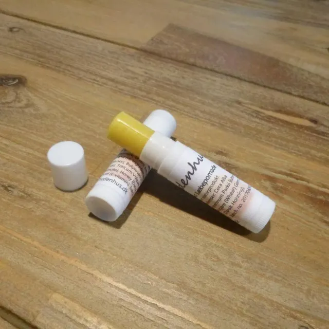 Hedenhus Honning Bivoks Læbepomade 4,15 g Tørre læber