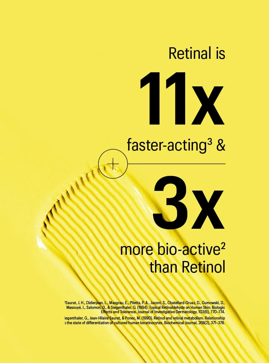 Allies of Skin Retinal 0.05% & Peptides Repair natcreme udglattende