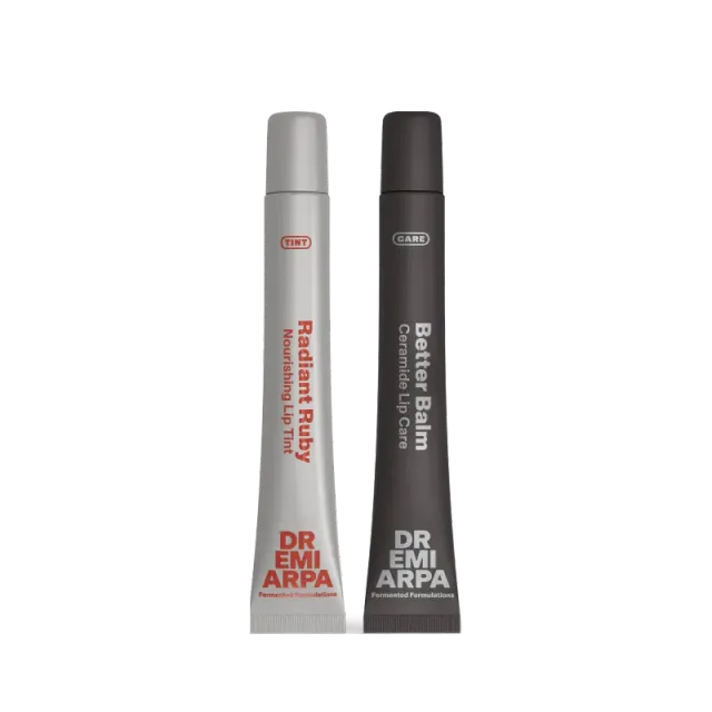 Dr. Emi Arpa Radiant Ruby + Better Balm sæt