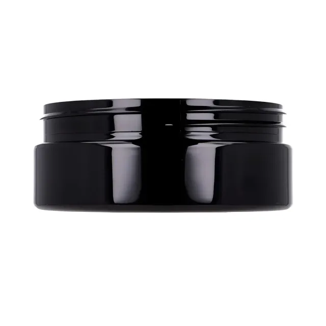 Hedenhus bøtte sort PET 200 ml 100 mm gevind