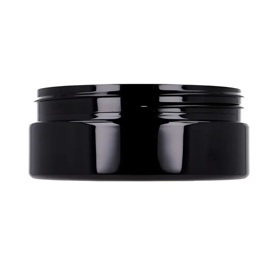 Hedenhus bøtte sort PET 200 ml 100 mm gevind
