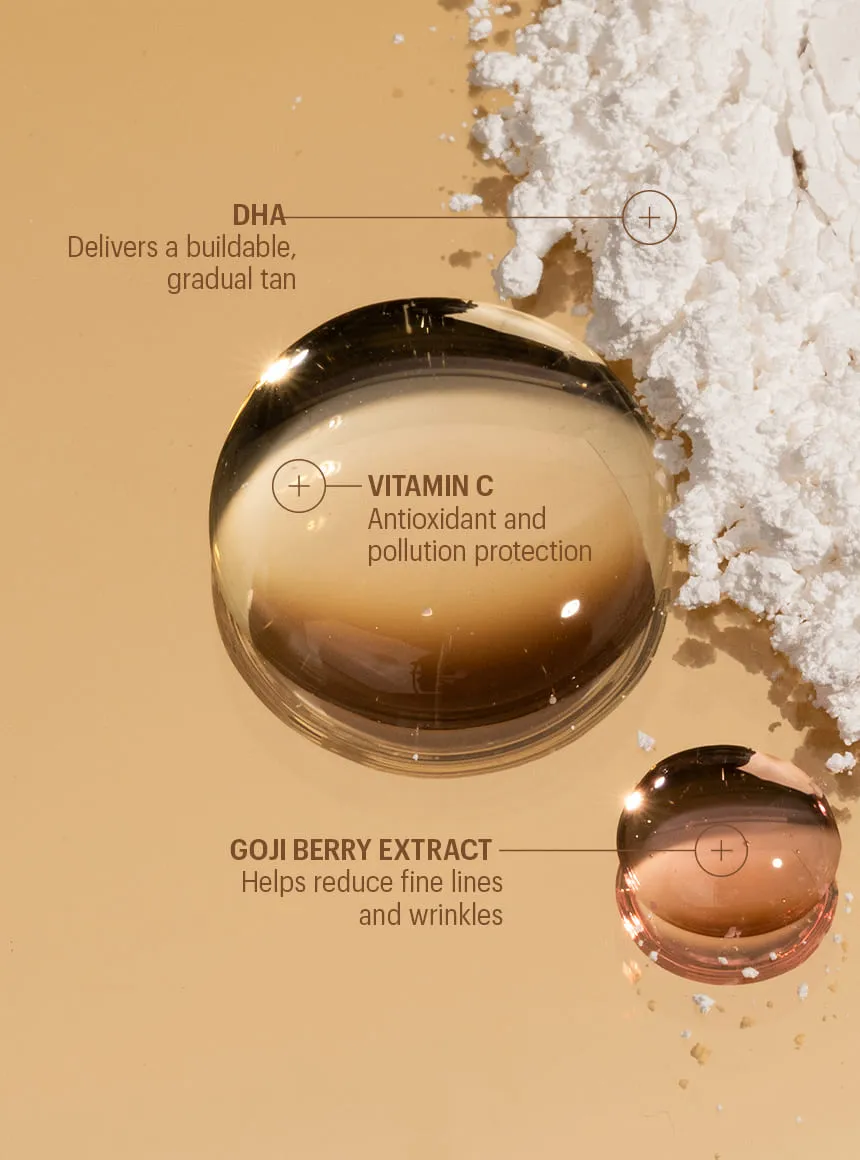 Allies of Skin Sunless Tan SPF 50 selvbruner med C-vitamin