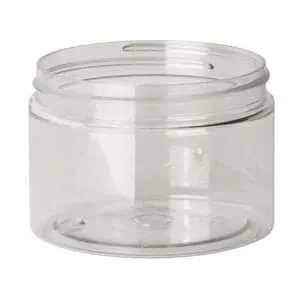 Hedenhus 150 ml klar PET-bøtte 70 mm gevind
