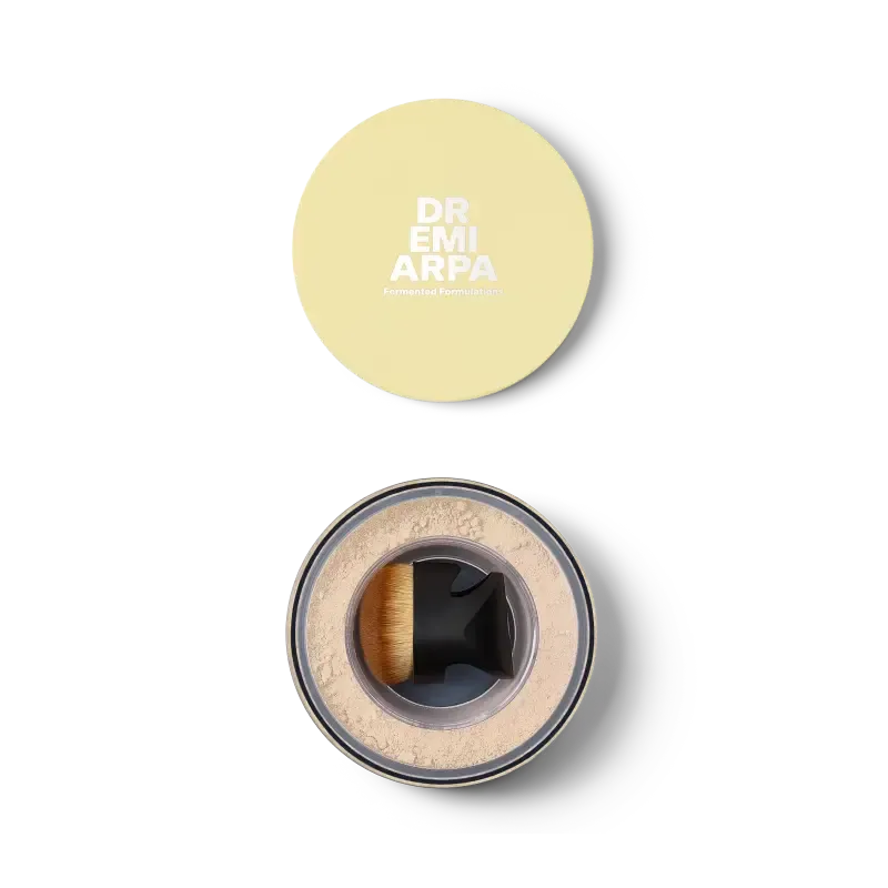 Dr. Emi Arpa Defence Duo SPF 50 Light Medium + Quick Fix Brush solcreme