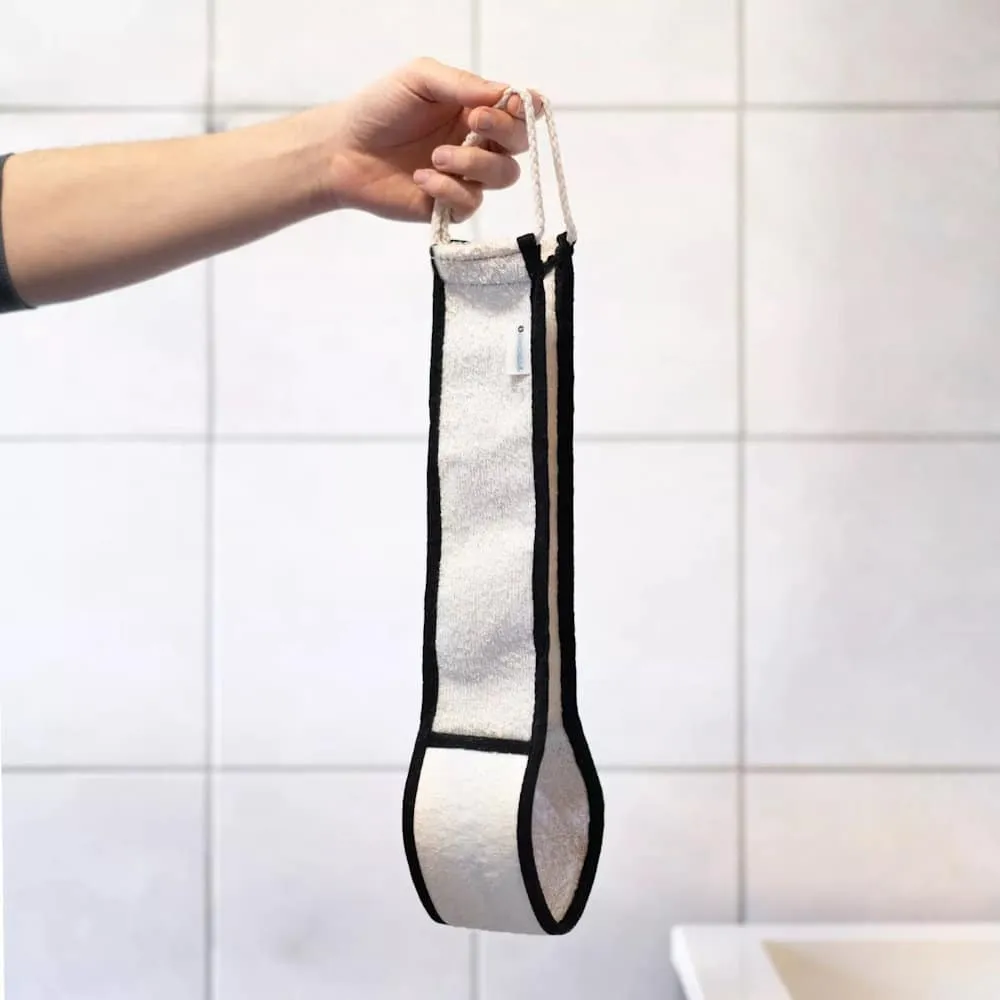 Hedenhus Loofah rygskrubber 100 cm naturlig