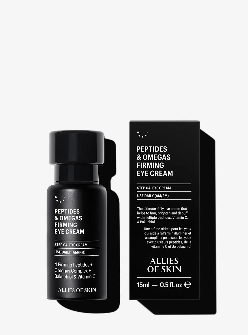 Allies of Skin Peptides & Omegas Firming øjencreme opstrammende