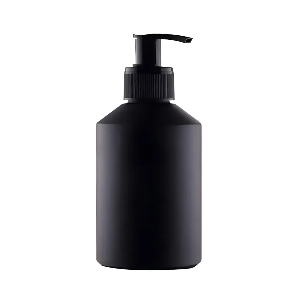 Hedenhus.dk Glasflaske sort med pumpe 200 ml