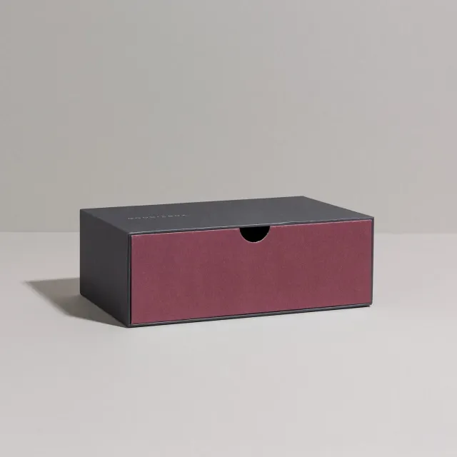 Goodiebox Burgundy æske tom designæske