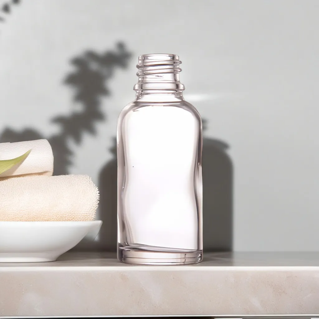 Hedenhus 30 ml klar glasflaske DIN18 til serum