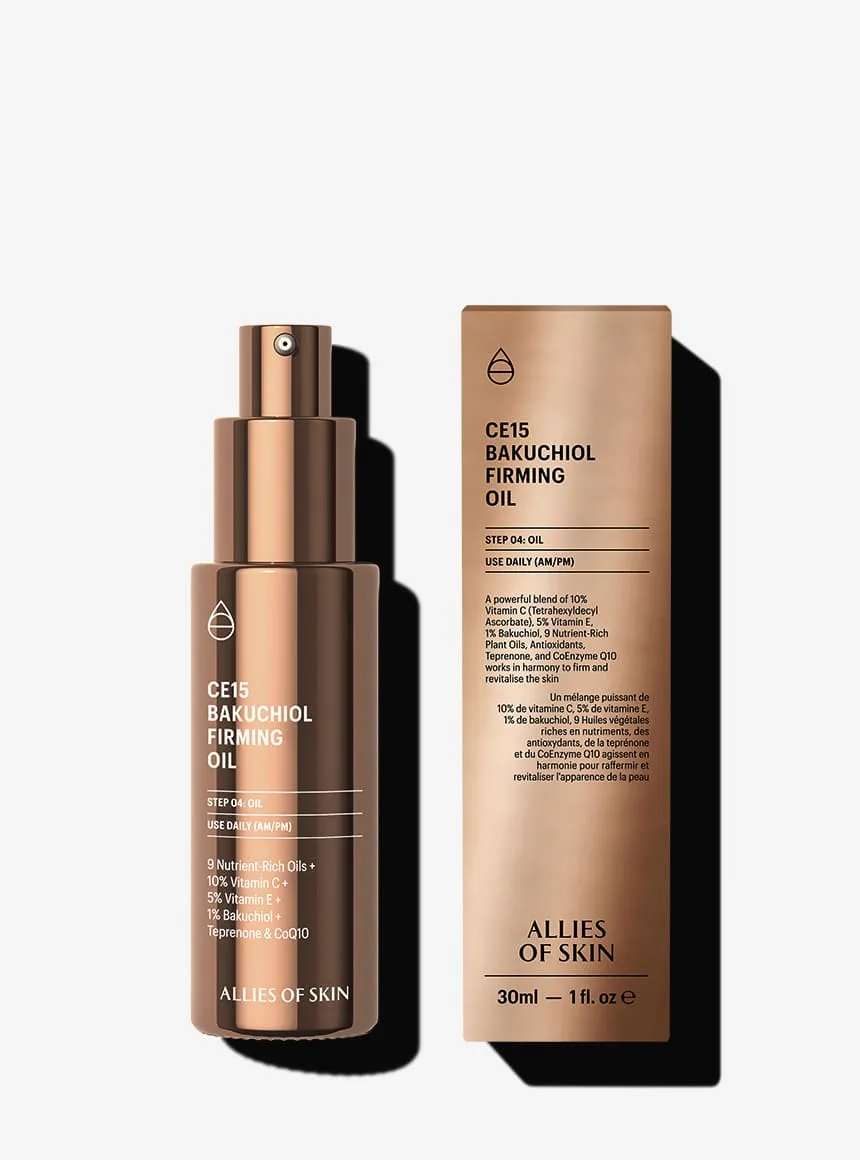 Allies of Skin CE15 Bakuchiol Firming Oil ansigtsolie C-vitamin