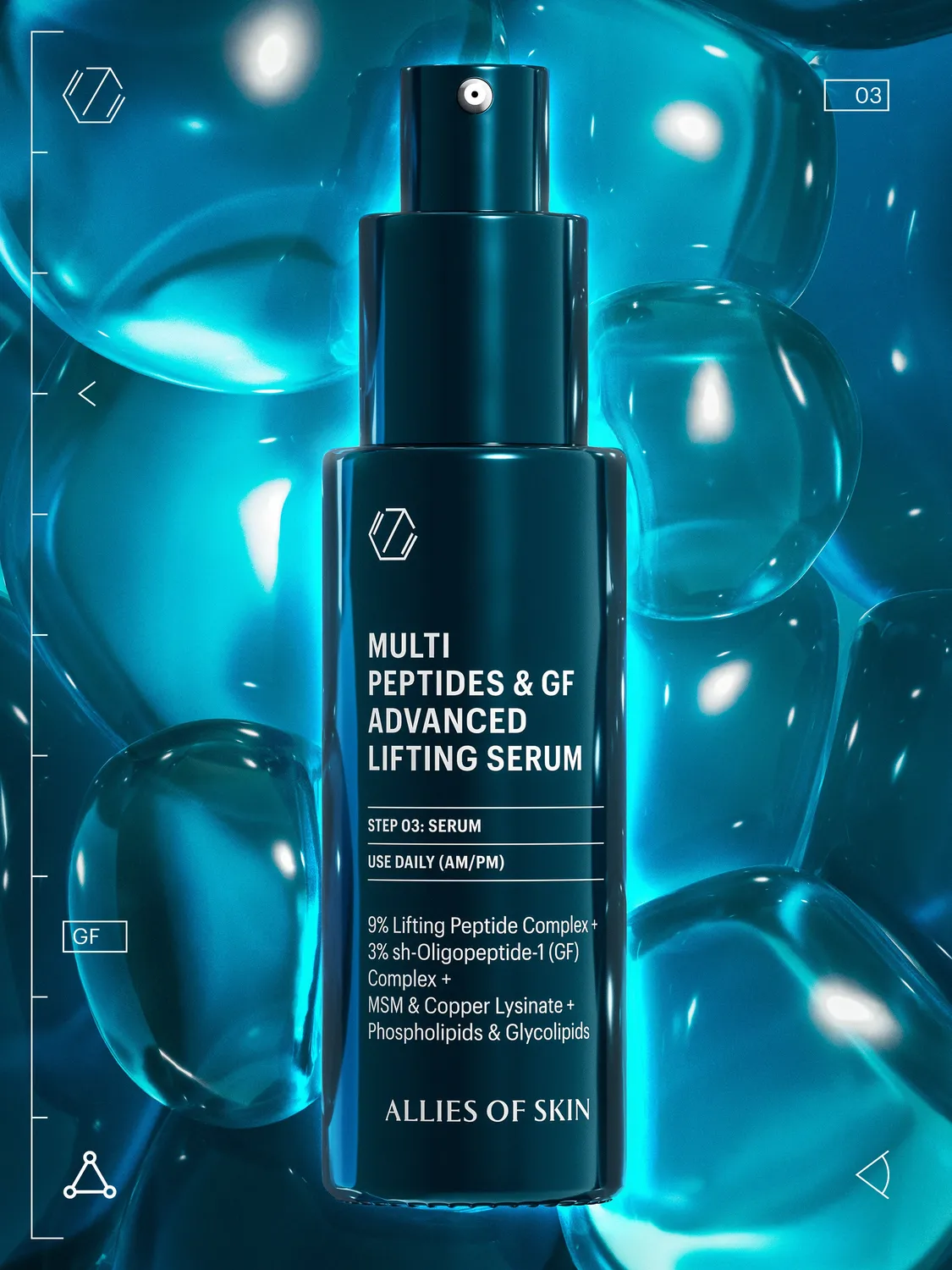 Allies of Skin Recover & Lift Duo Serumsæt reparerende