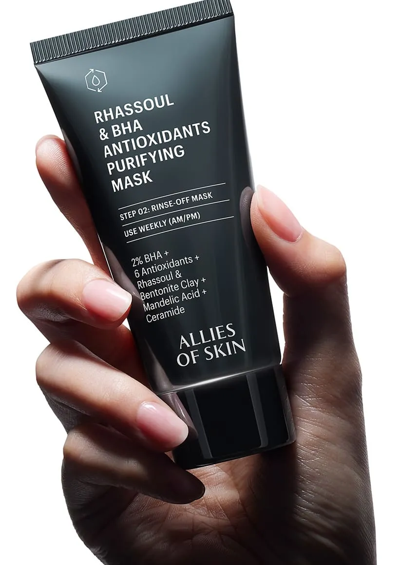 Allies of Skin Rhassoul BHA Purifying Mask lermaske 2% BHA