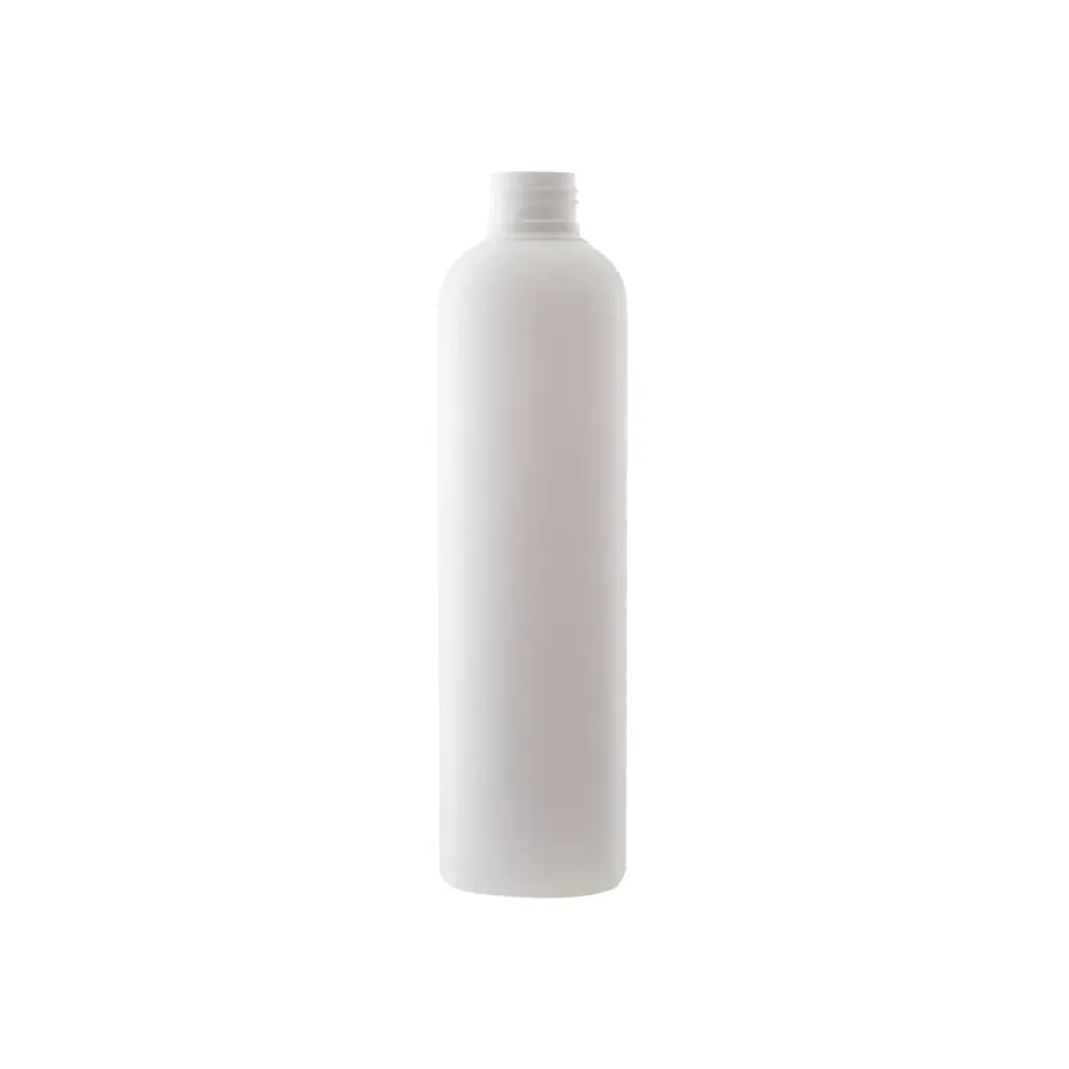 Hedenhus 250 ml mat hvid plastflaske HDPE 24/410 kemikaliebestandig