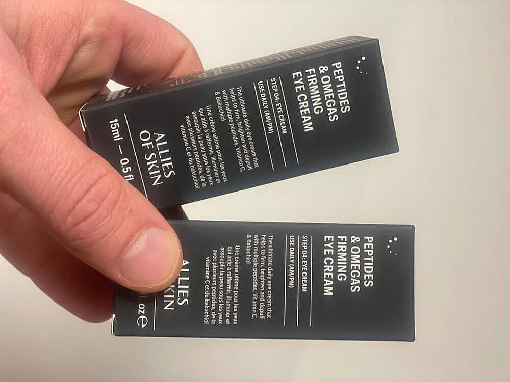 Allies of Skin Peptides & Omegas Firming øjencreme opstrammende
