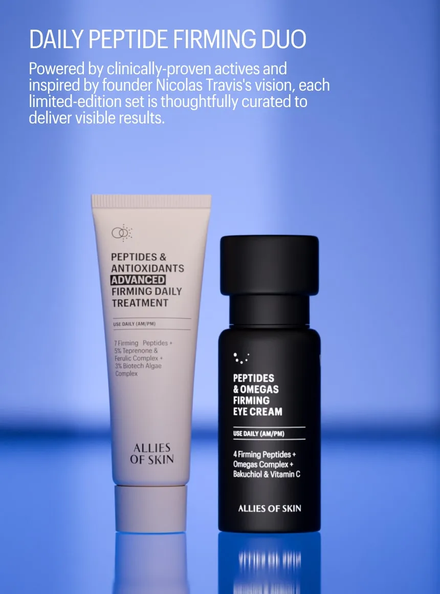 Allies of Skin Daily Peptide Firming Duo sæt peptider