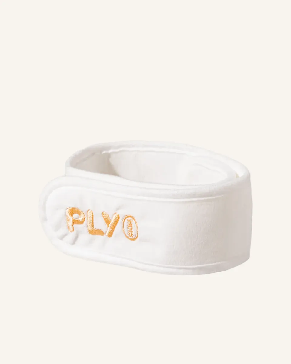 PLY SKIN The Head Band pandebånd justerbar til hudpleje