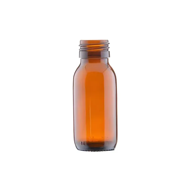 Hedenhus brun glasflaske 28/410 60 ml lysfølsom