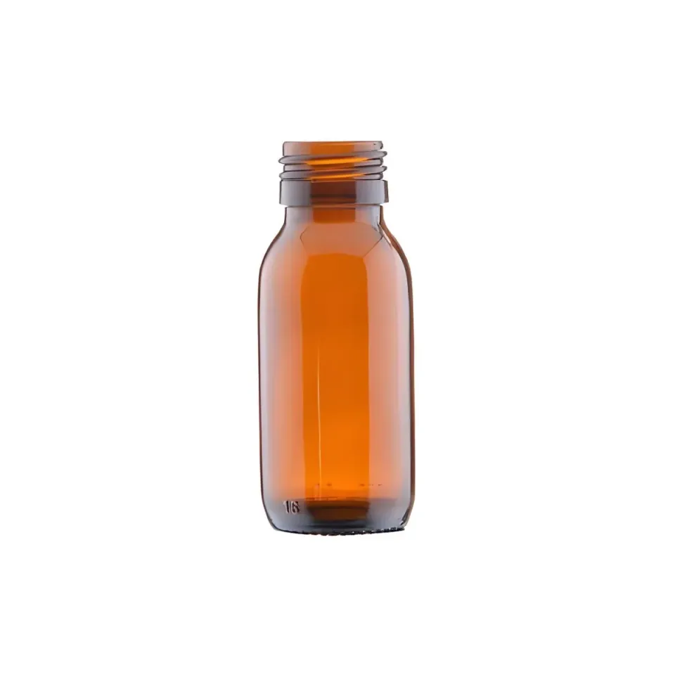 Hedenhus brun glasflaske 28/410 60 ml lysfølsom