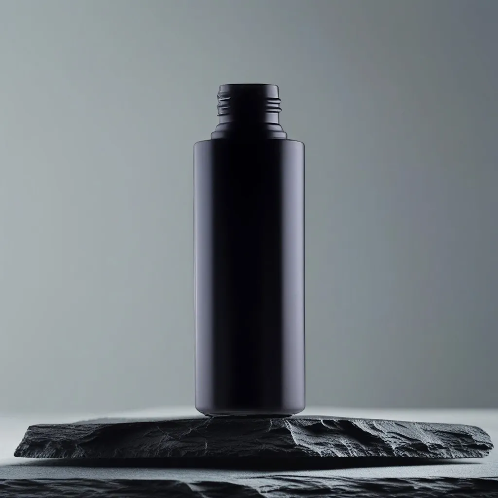 Hedenhus.dk ECO-HDPE plastflaske 100 ml mat sort