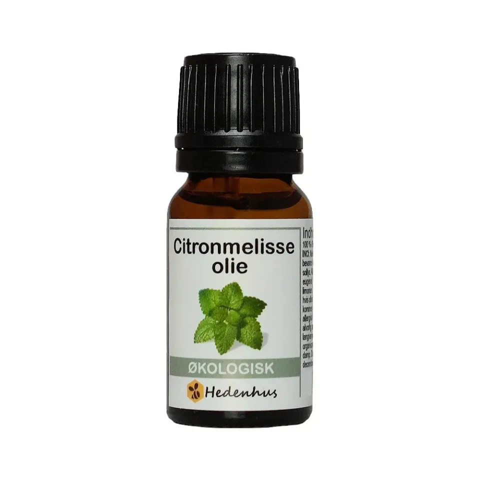 Hedenhus.dk Citronmelisseolie økologisk æterisk olie
