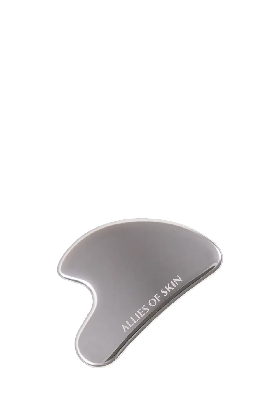 Allies of Skin The Silver Gua Sha ansigtsværktøj metal