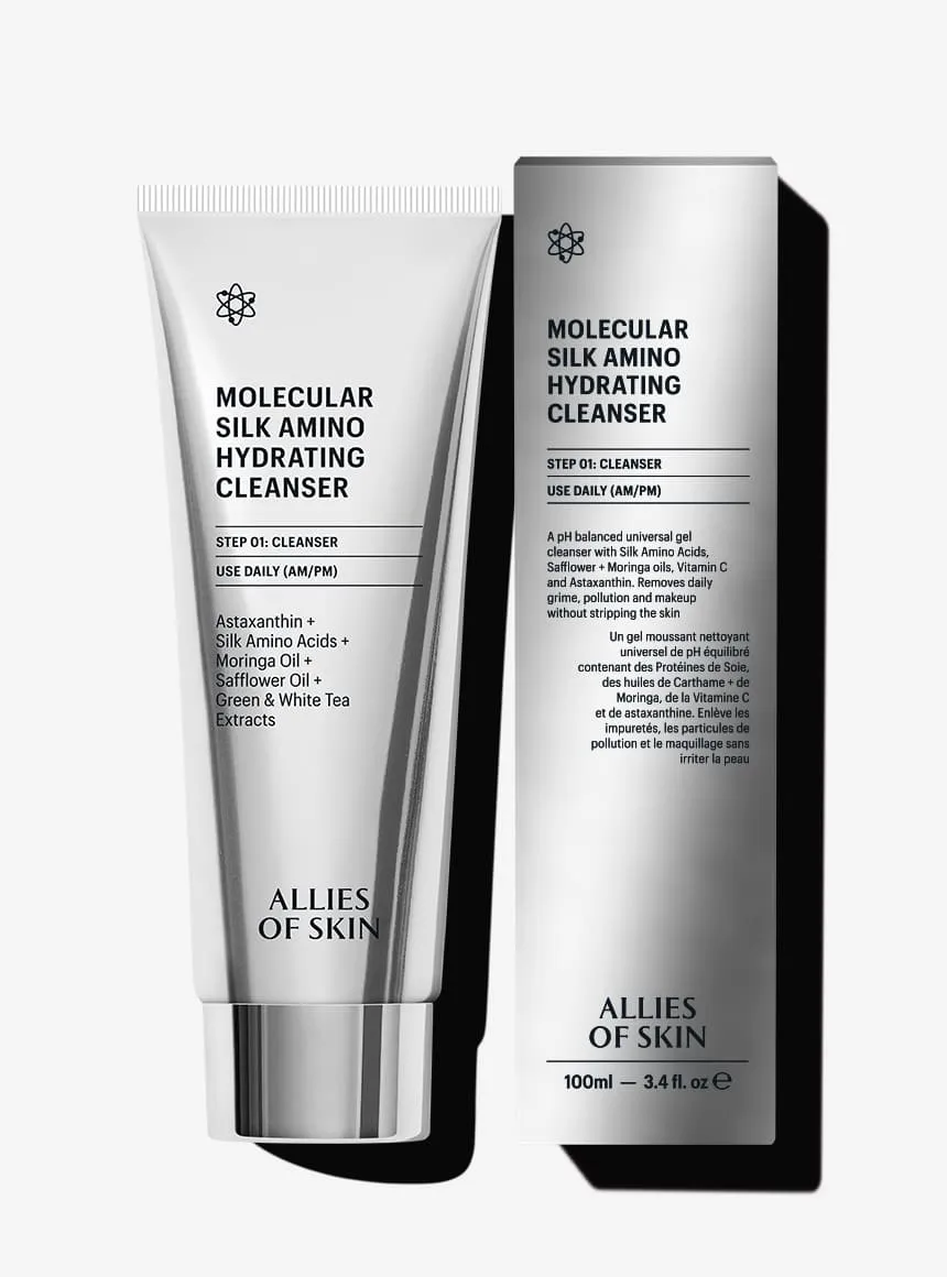 Allies of Skin Molecular Silk Amino Hydrating Cleanser rensegel 100 ml
