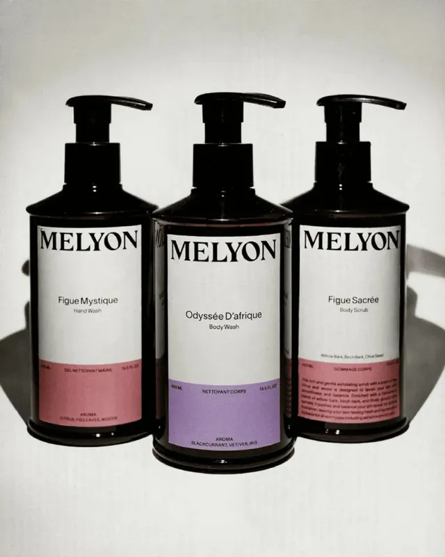 Melyon Body Care Collection kropsplejesæt 3 dele