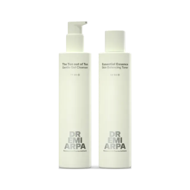 Dr. Emi Arpa Cleansers Toners rensesæt alle hudtyper