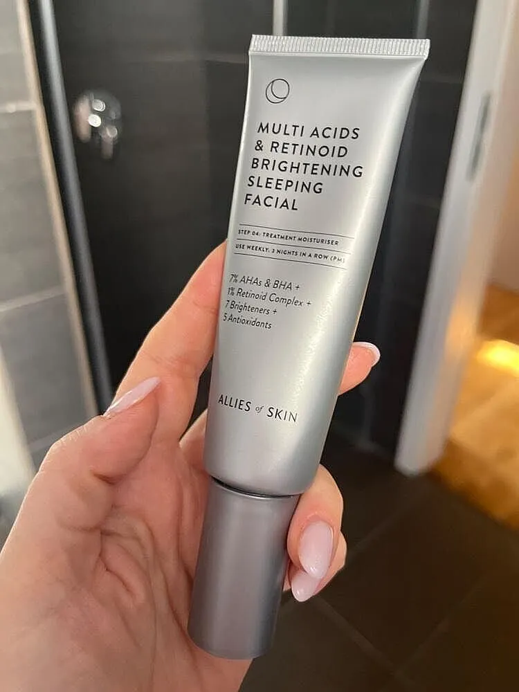 Allies of Skin Multi Acids Retinoid Sleeping Facial natmaske