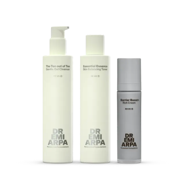 Dr. Emi Arpa Core Collection+ hudplejesæt til tør hud