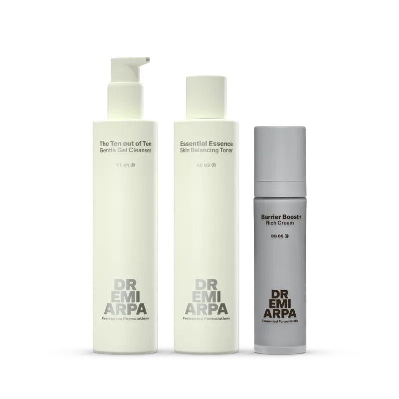 Dr. Emi Arpa Core Collection+ hudplejesæt til tør hud