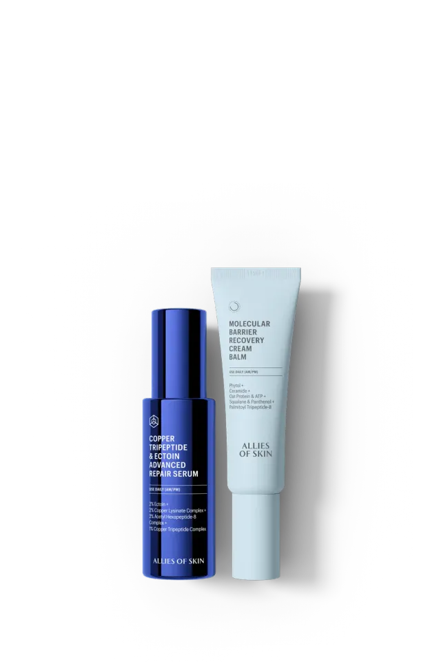 Allies of Skin Strengthen & Soothe Duo hudplejesæt beroligende